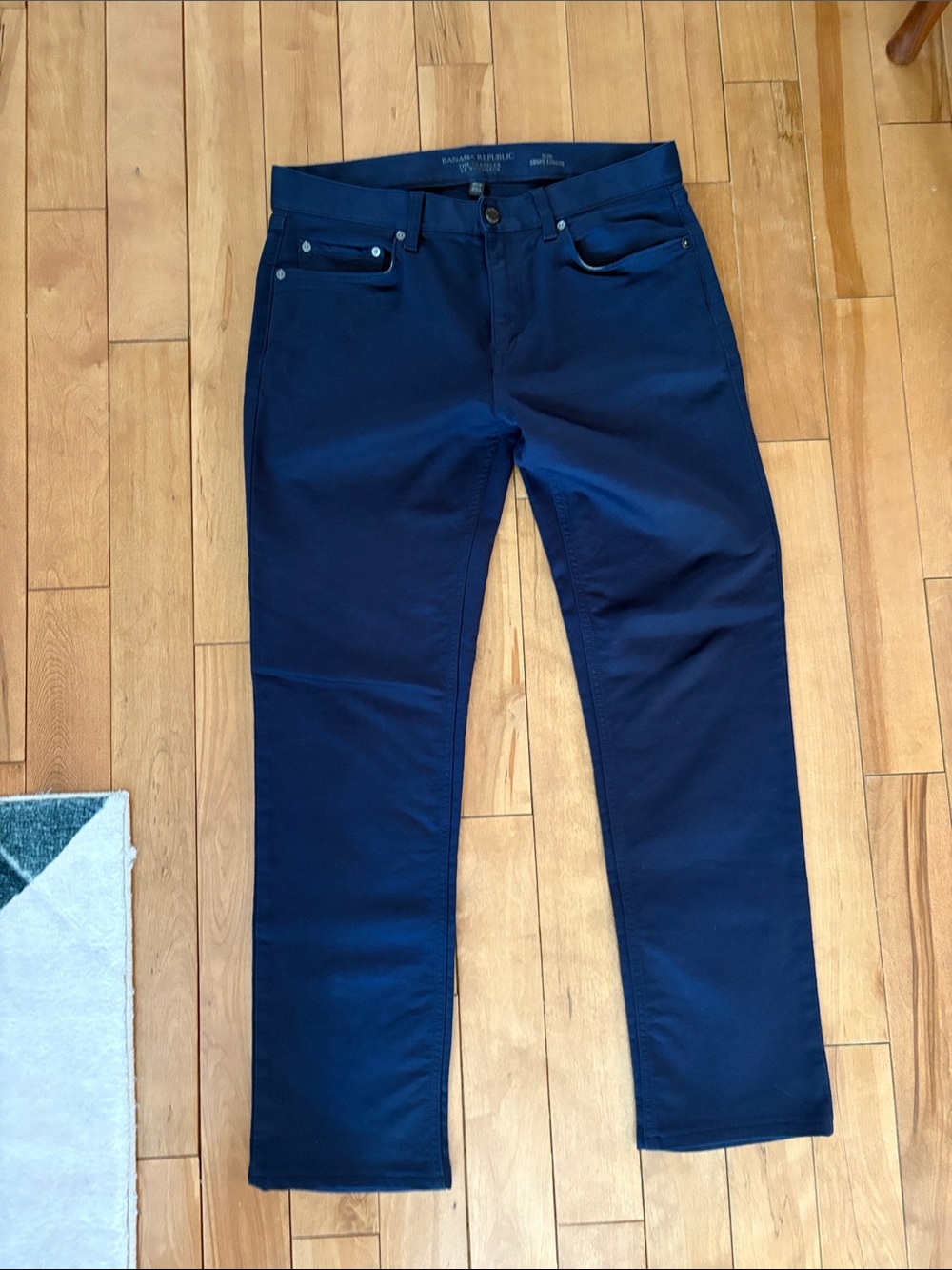Banana Republic Men’s Navy Straight Jeans